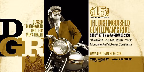 2026 Gentleman's Ride - Constanta, Romania
