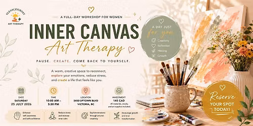 Inner Canvas: Art Therapy Workshop in Victoria for Adults 30+