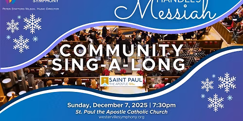 2nd Annual Messiah Sing-A-Long at St. Paul the Apostle Church