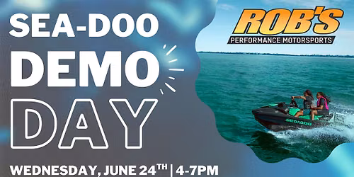 Sea-Doo Demo Day at Sunset Bar and Grill