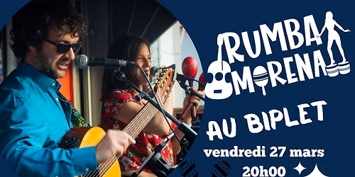 Repas concert avec Rumba Morena au Biplet