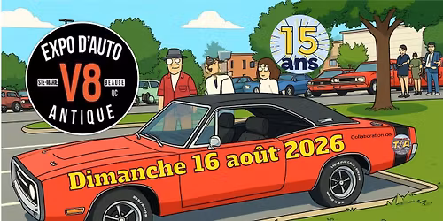 Expo d'Auto V8 Antique - 15e \u00c9dition