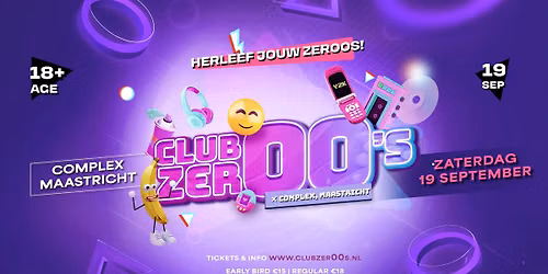 Club Zer00s X Complex | Maastricht