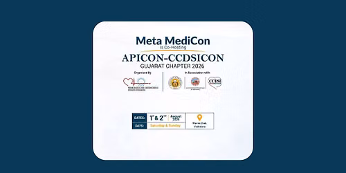 META MEDICON 2026, co-hosting APICON\u2013CCDSICON Gujarat Chapter 2026