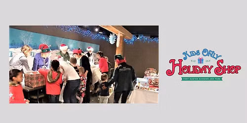 Kids Only Holiday Shop at Fort Hunter Park
