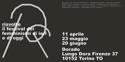 risvolte festival | abitare/abitarsi — DORADO