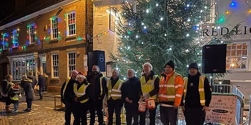 Epworth Christmas lights switch on 2026