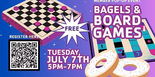 Bagels & Board Games Pop-Up Event
