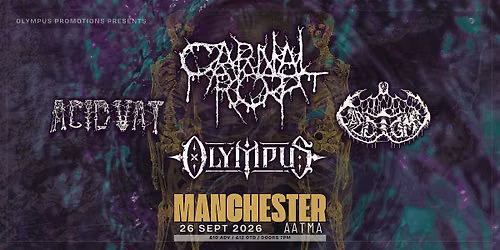 Carnal Rot, Olympus, Acid Vat + Erectomy