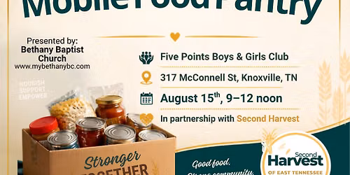 Mobile Food Pantry at the Five Points Boys & Girls Club