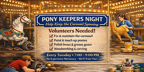 Pony Keepers Night \u2013 Help Keep the Carousel Spinning