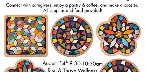 Caregiver Connections: Mosaic Coasters