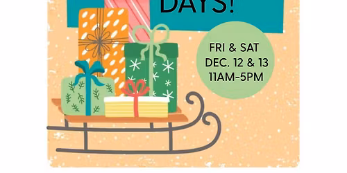 Kids Christmas Shopping Days