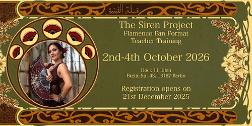 The Siren Project Teacher Training in Berlin with Katarzyna Lidia - in person and online via Zoom!