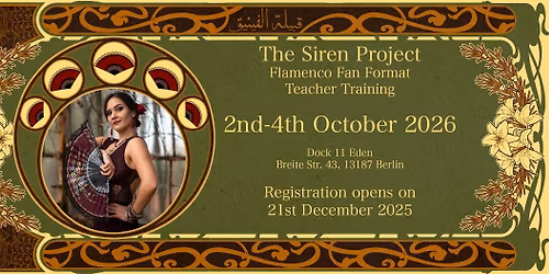 The Siren Project Teacher Training in Berlin with Katarzyna Lidia - in person and online via Zoom!