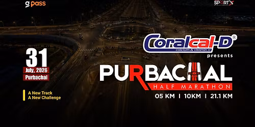 CoralCal-D presents Purbachal Half Marathon