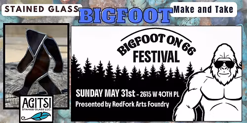 BIGFOOT Stained Glass Make and Take