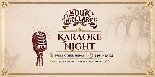 Karaoke Night at Sour Cellars | Every Friday