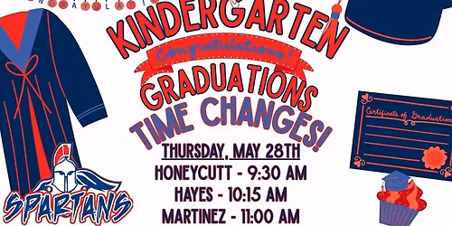 Kindergarten Graduation Times