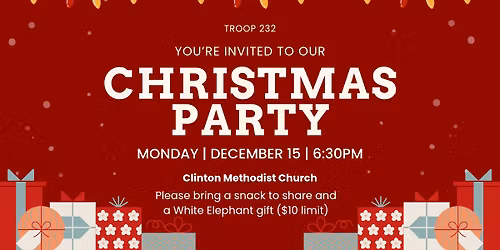 2nd Annual Christmas Party\/White Elephant Gift Exchange