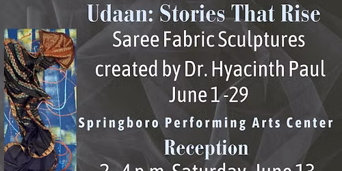 Artist reception: Hyacinth Paul, Udaan: Stories That Rise