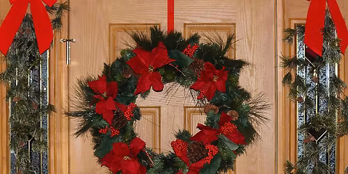 Christmas wreath making workshop