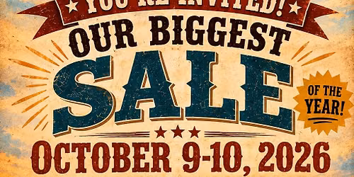 90th Anniversary Customer Appreciation Sale 2026!