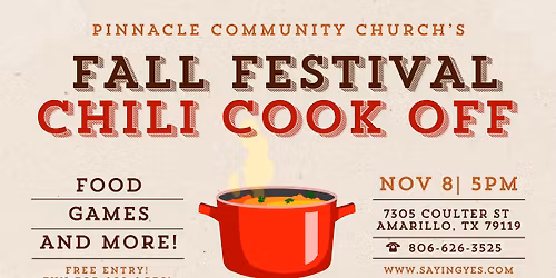 Pinnacle's Fall Festival Chili Cook-Off