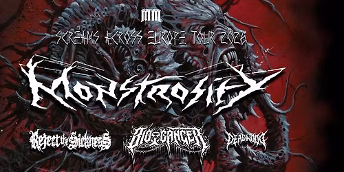 MONSTROSITY + BIO-CANCER + REJECT THE SICKNESS + DEADWOOD \/\/ Hall of Fame