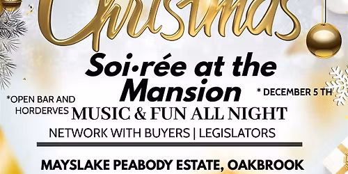 Secret Santa Soir\u00e9e at the Mansion \u2013 Presented by the IL Black Chamber \u00ae