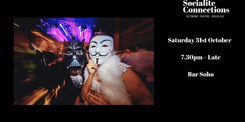 Halloween Party, Welcome Drink &amp; Happy Hour Till 8pm at Bar Soho