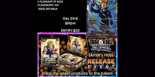 DBFW Saiyan's Pride Release Event