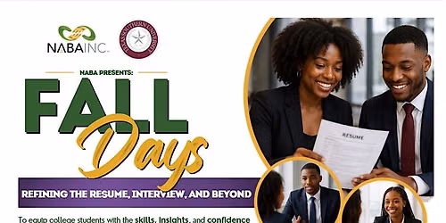 NABA Houston Fall Days: Refining the Resume, Interview and Beyond