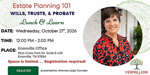 Lunch and Learn: Estate Planning Essentials Seminar