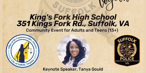 Sheriff David D. Miles' 2nd Annual Human Trafficking Awareness Forum