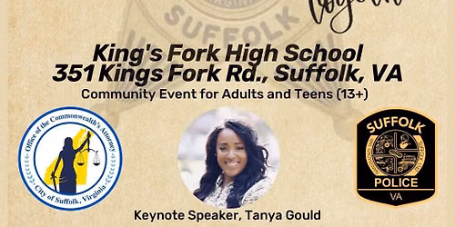 Sheriff David D. Miles' 2nd Annual Human Trafficking Awareness Forum