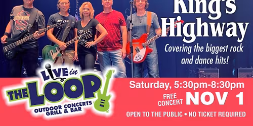 King's Highway is back to Rock Riverside Theatre " Live in the Loop"