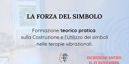 LA FORZA DEL SIMBOLO: Formazione teorico pratica