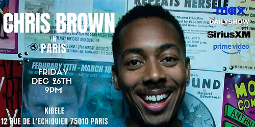 CHRIS BROWN HEADLINES IN PARIS IN ENGLISH