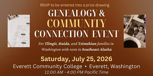 Genealogy & Community Connection Event
