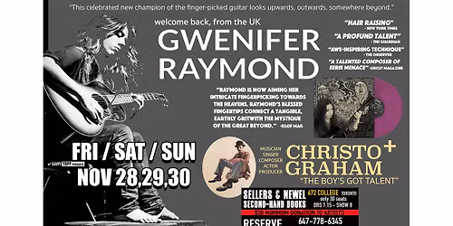GWENIFER RAYMOND & CHRISTO GRAHAM