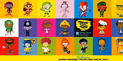 Draw With Rob at Derby Book Festival