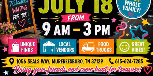 Four Sisters POP-UP Parking Lot Sale!