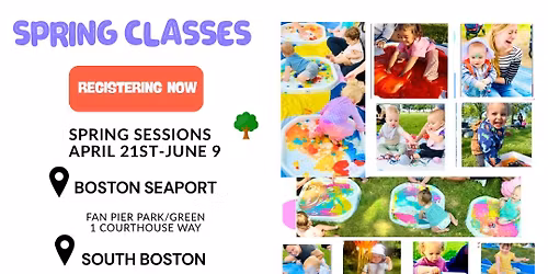 Infant & Toddler Messy Play in the Park: Sensory Play Classes (4-6 Months) 