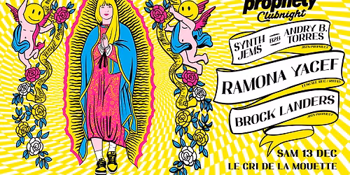 Jim's Prophecy Clubnight Invite Ramona Yacef - Vinyl Only !