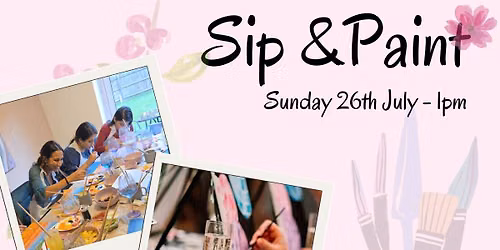 Sip and Paint Event 