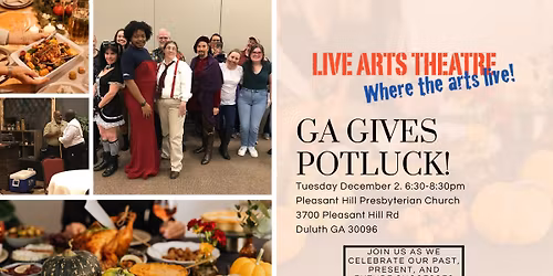 GA Gives Potluck