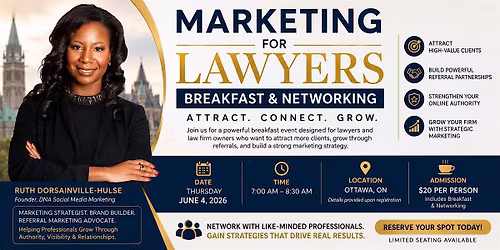 Marketing for Lawyers Breakfast and Networking
