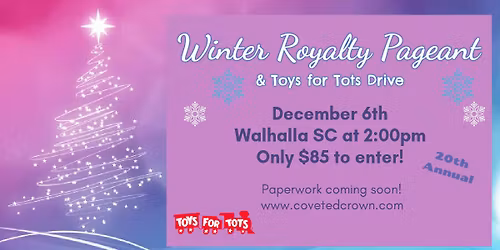 Miss Winter Royalty & Toys for Tots Pageant