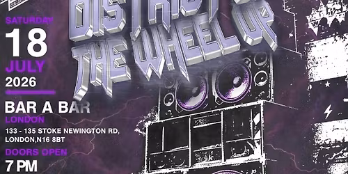 District 6: The Wheel-Up \u2013 Live Artist Showcase (ES6 Collective)